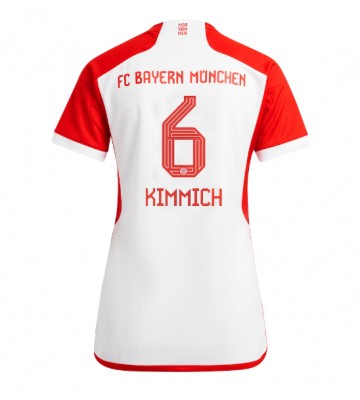 Bayern Munich Joshua Kimmich #6 Hemmatröja Kvinnor 2023-24 Kortärmad
